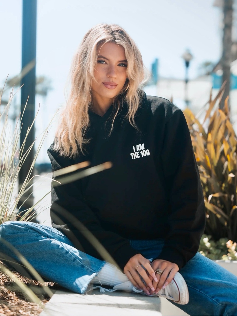 I Am the 100 Hoodie - Picture 2 of 7